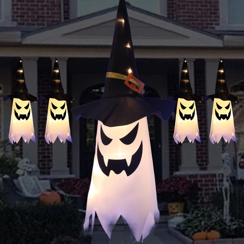 LED Ghost Lantern Decoration