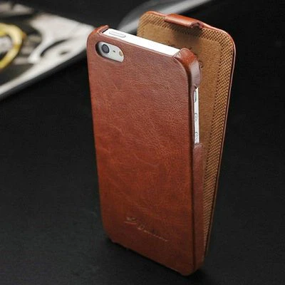 Leather Flip Case For Iphone