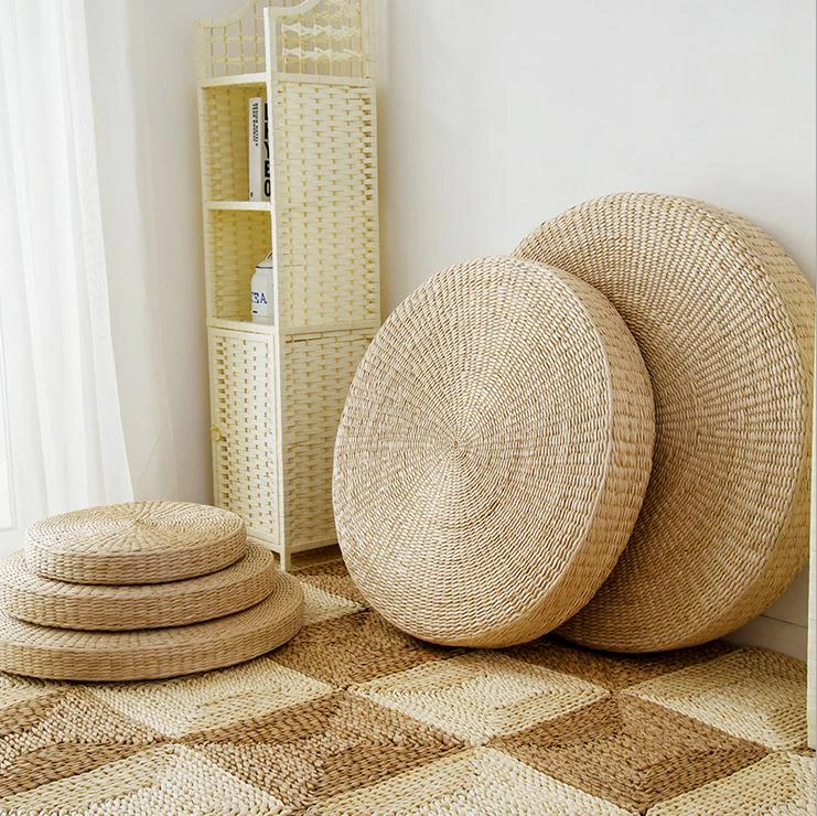 Straw Floor Cushion
