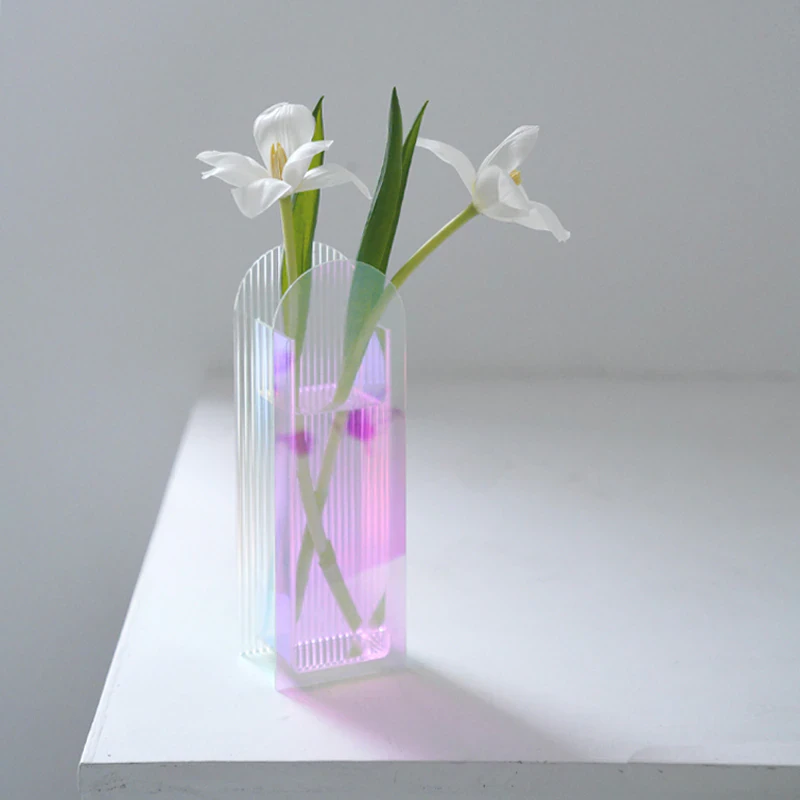 Acrylic Modernist Vase