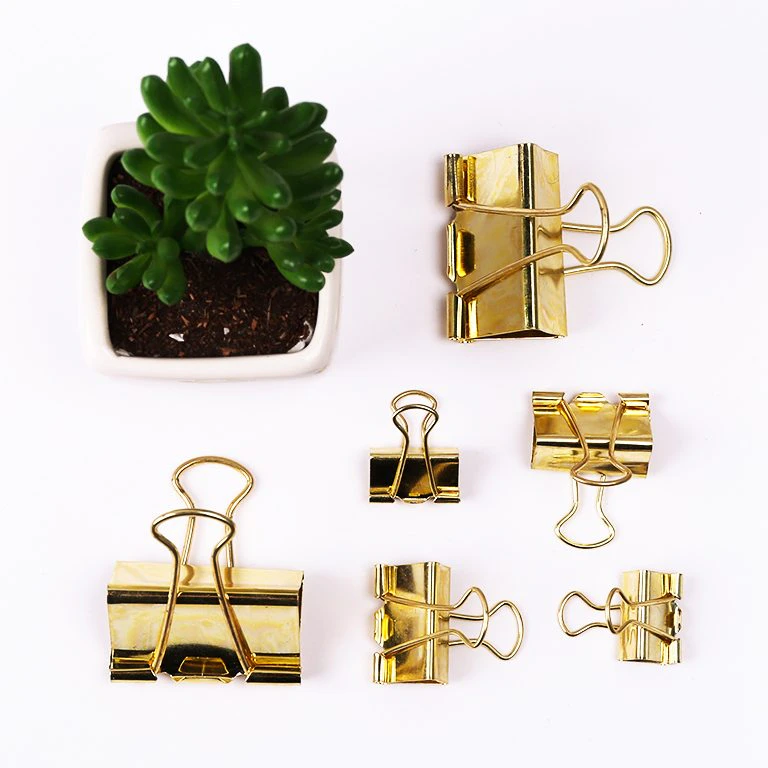 Gold Binder Clips