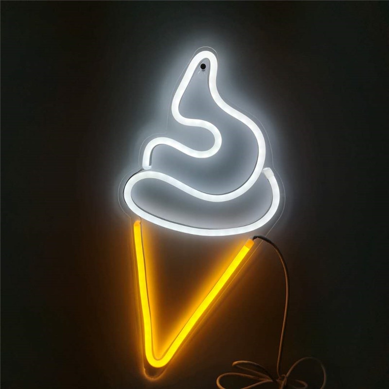 LED Neon Ice Cream