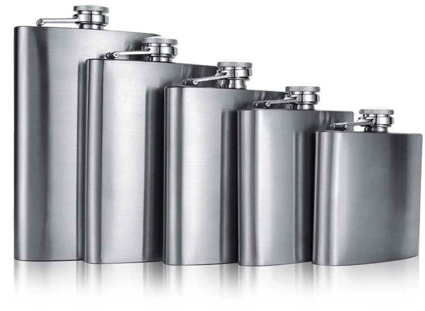 Classic Stainless Steel Hip Flasks