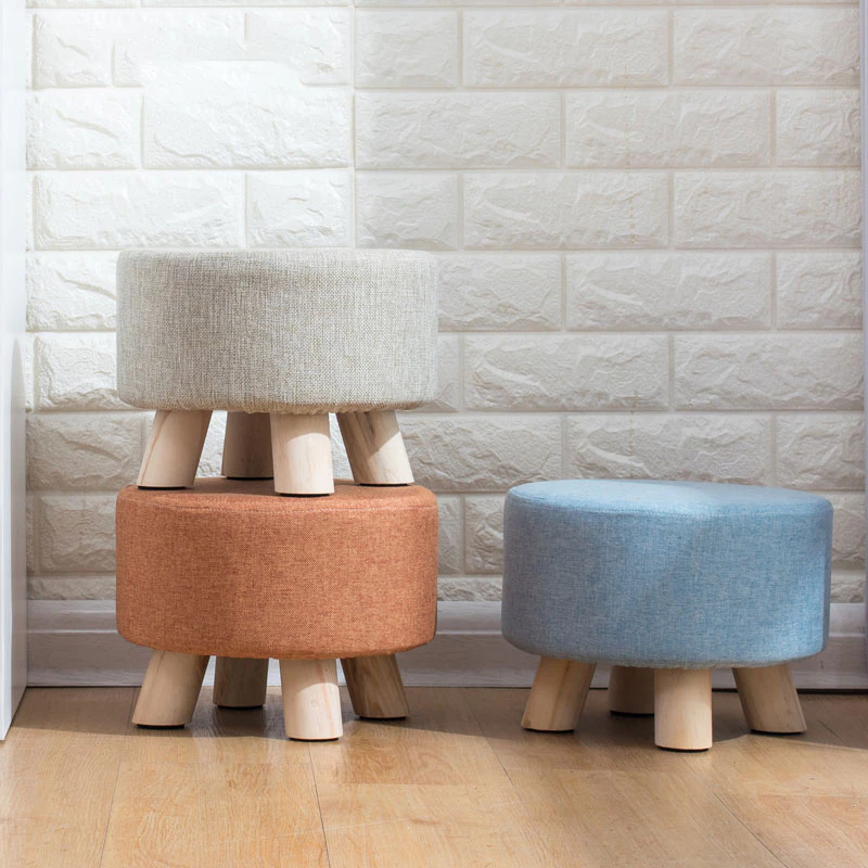Four Legged Ottoman Stool