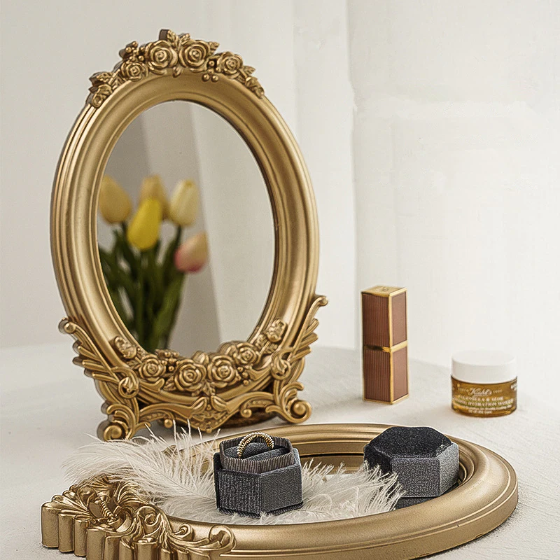 Vintage Carved Frame Mirror