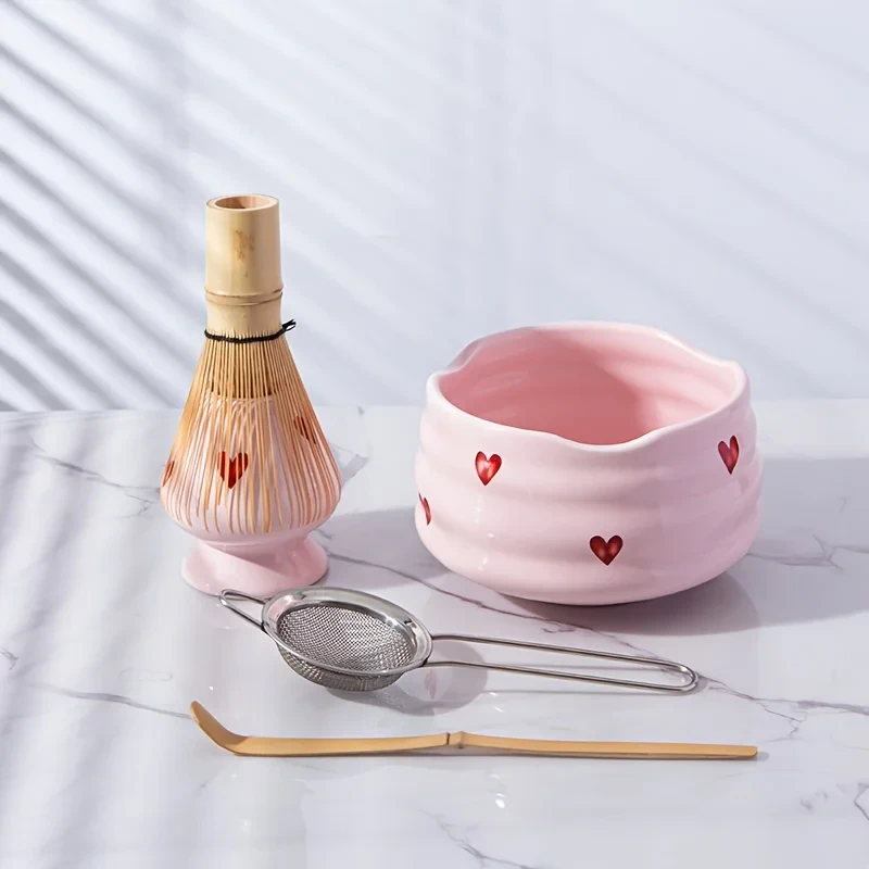 Heart Matcha Set