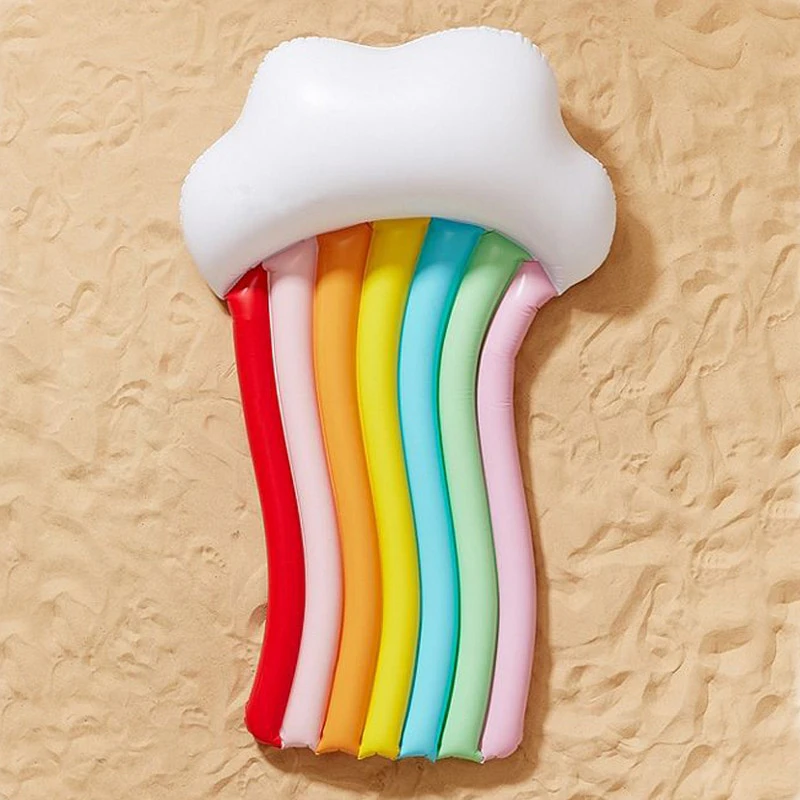 Rainbow Cloud Pool Float