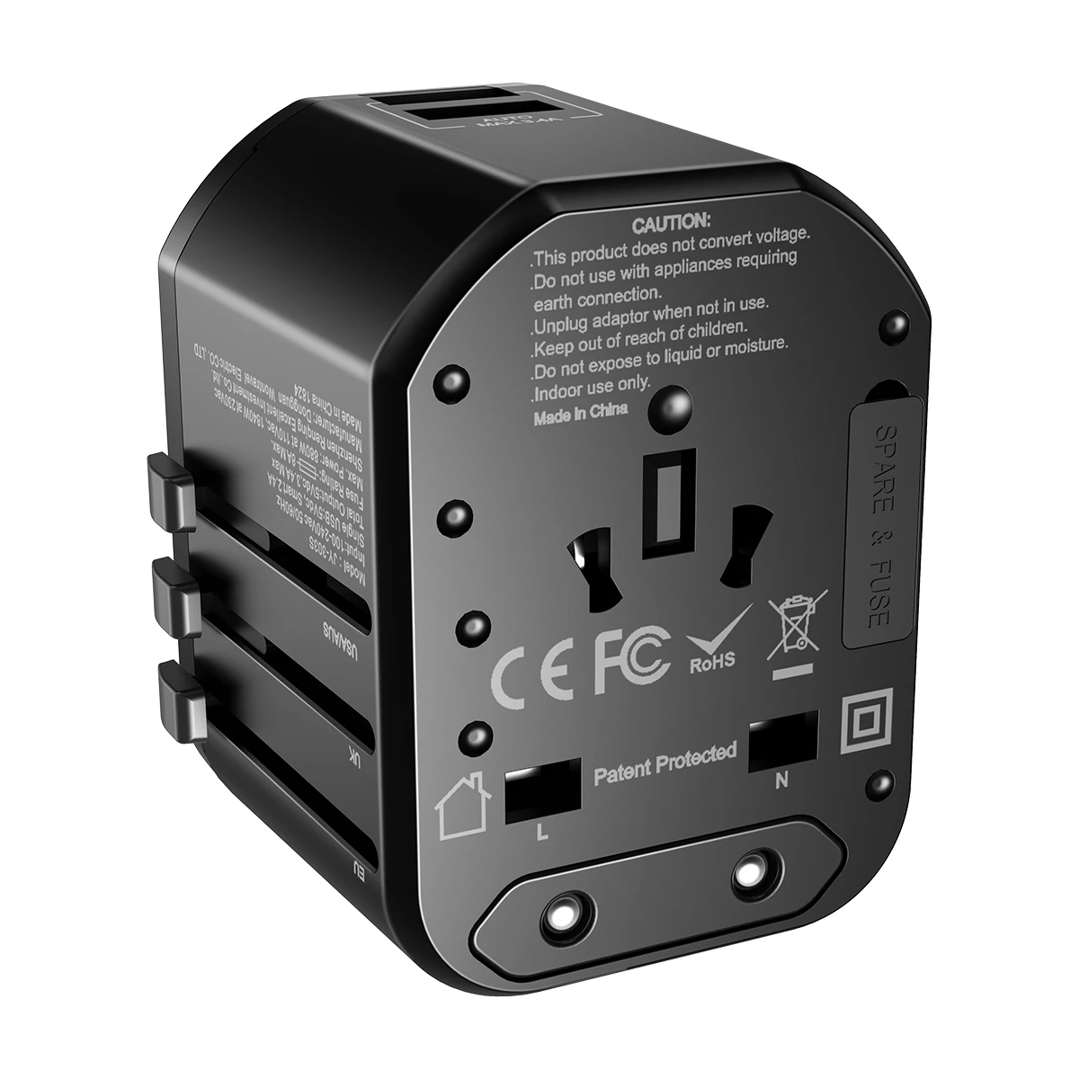 Multifunction Travel Plug Adaptor