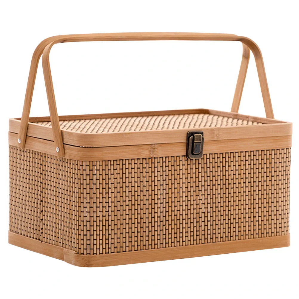 Woven Picnic Basket