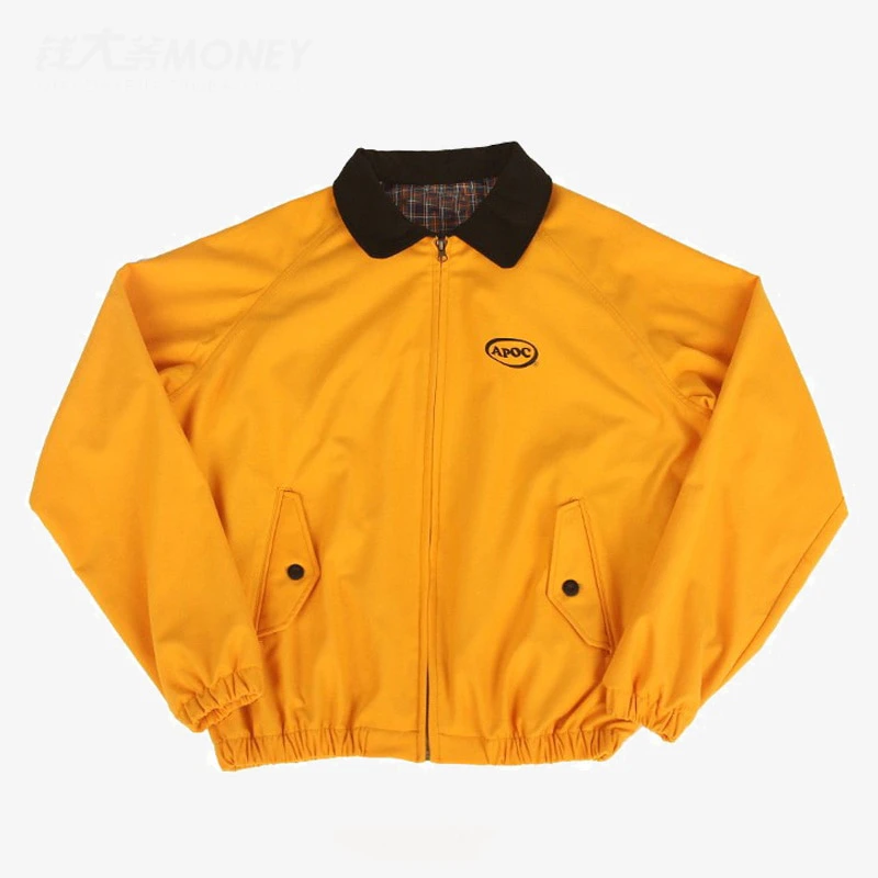 Yellow Spring Coach Bomber Jacket