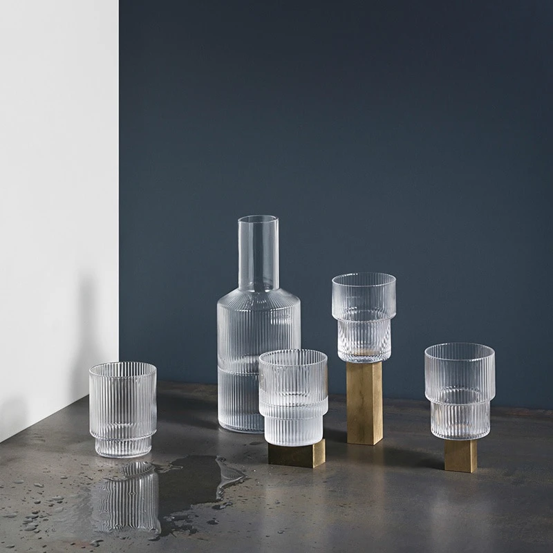 Mid Century Glasses & Decanter