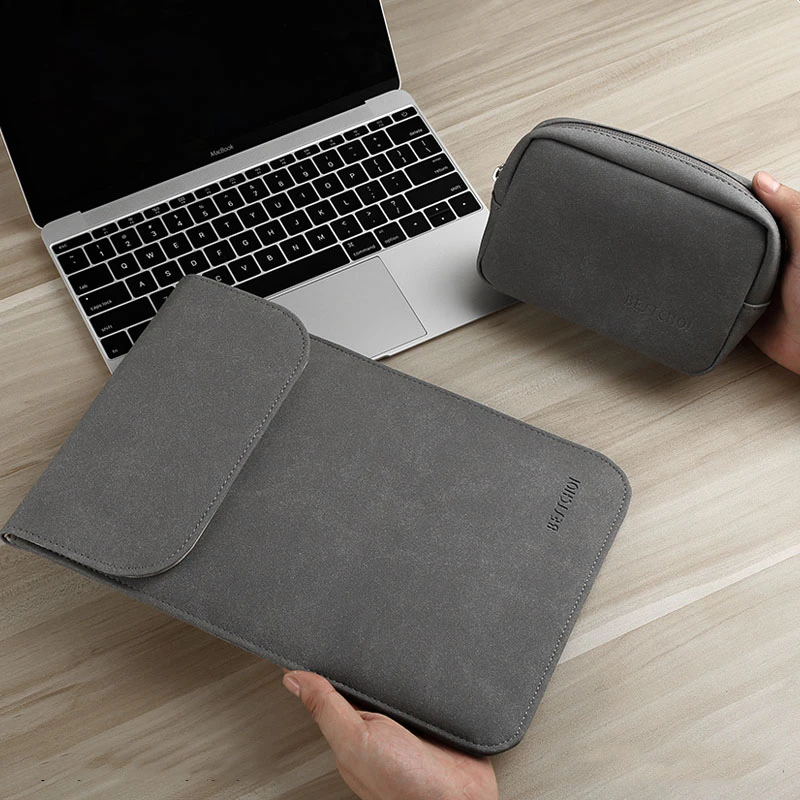 Suede Macbook Sleeve