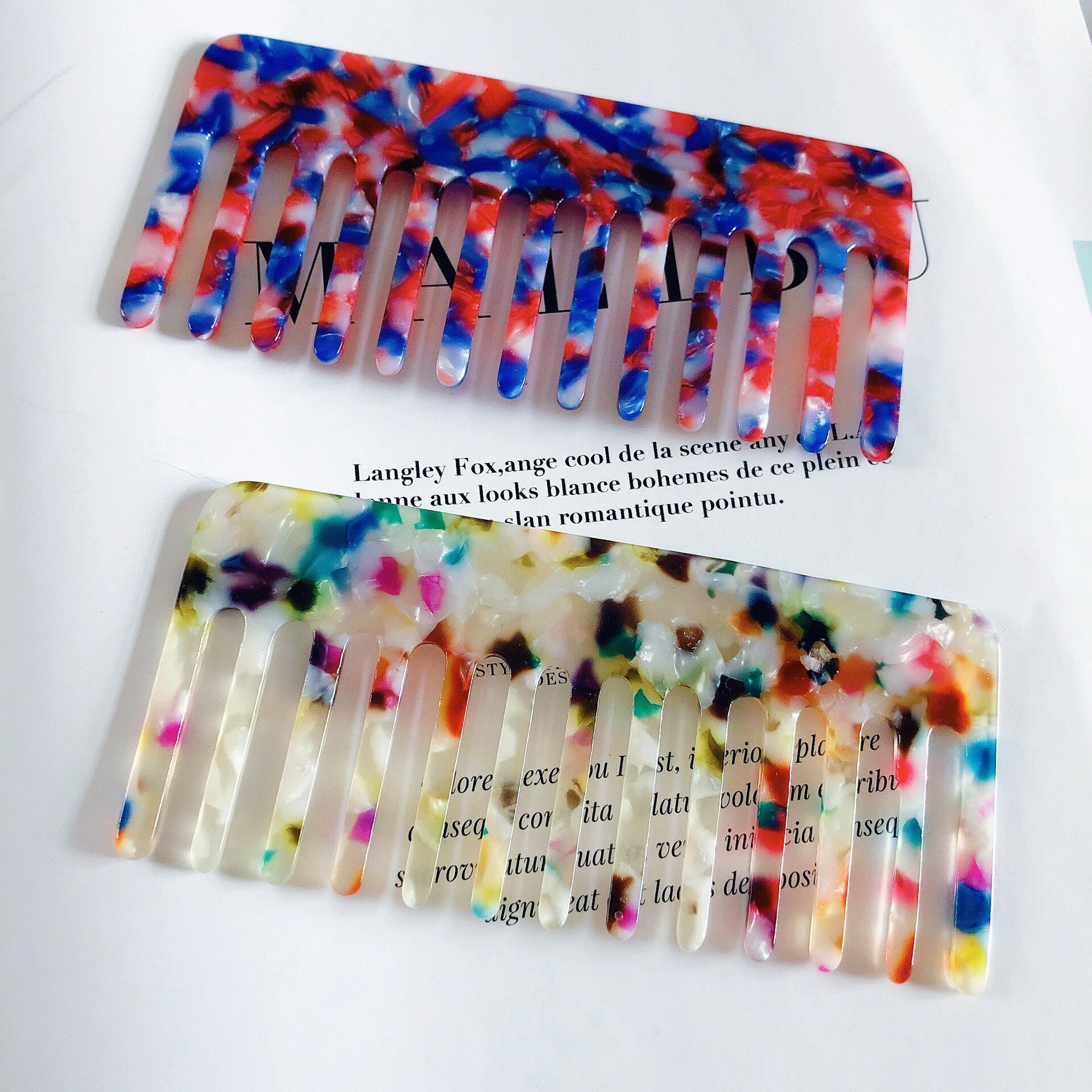 Speckled Hair Comb
