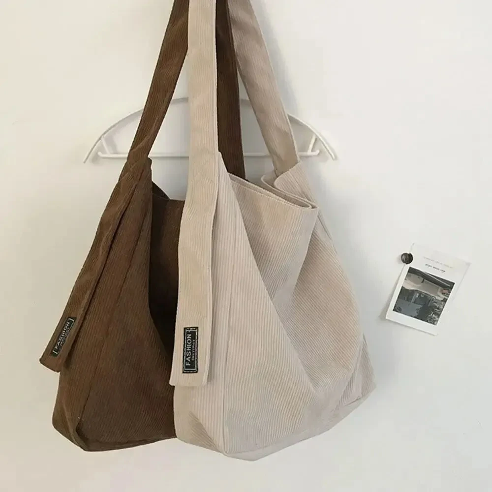 Corduroy Shoulder Bag