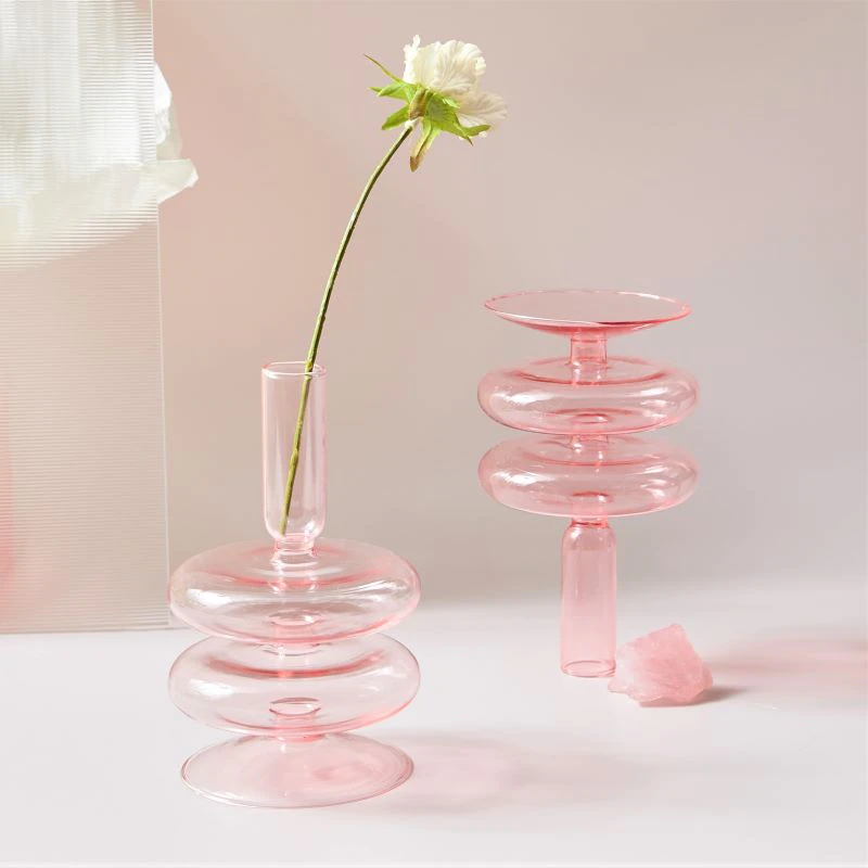 Wavy Pink Vase