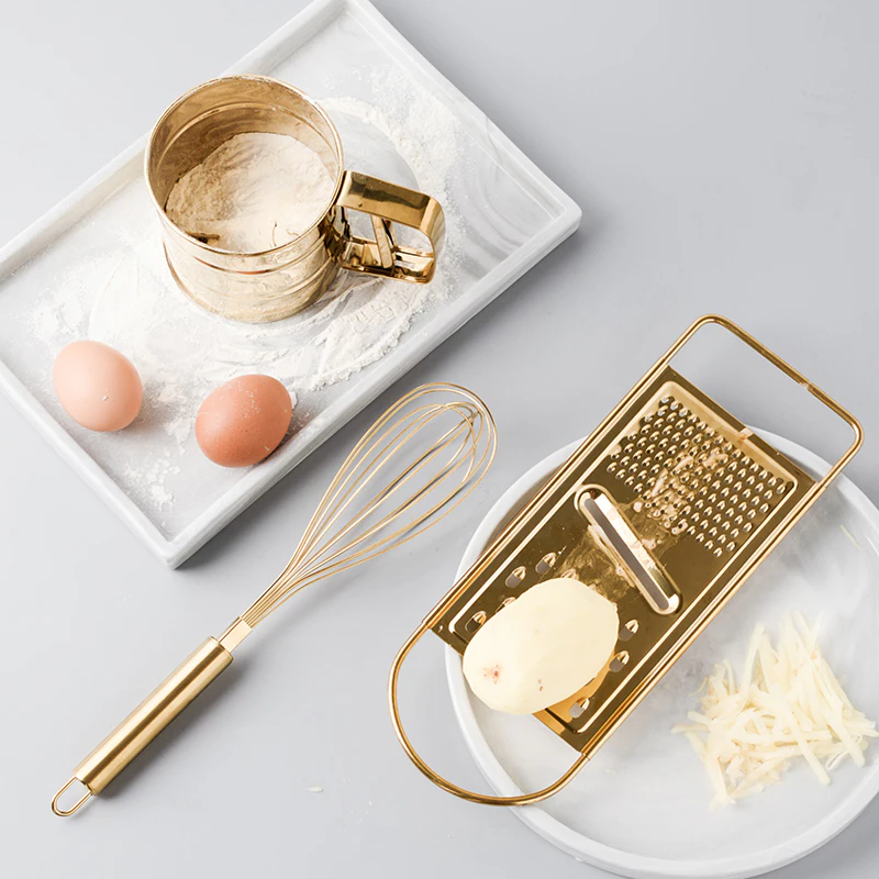 Gold Baking Utensils