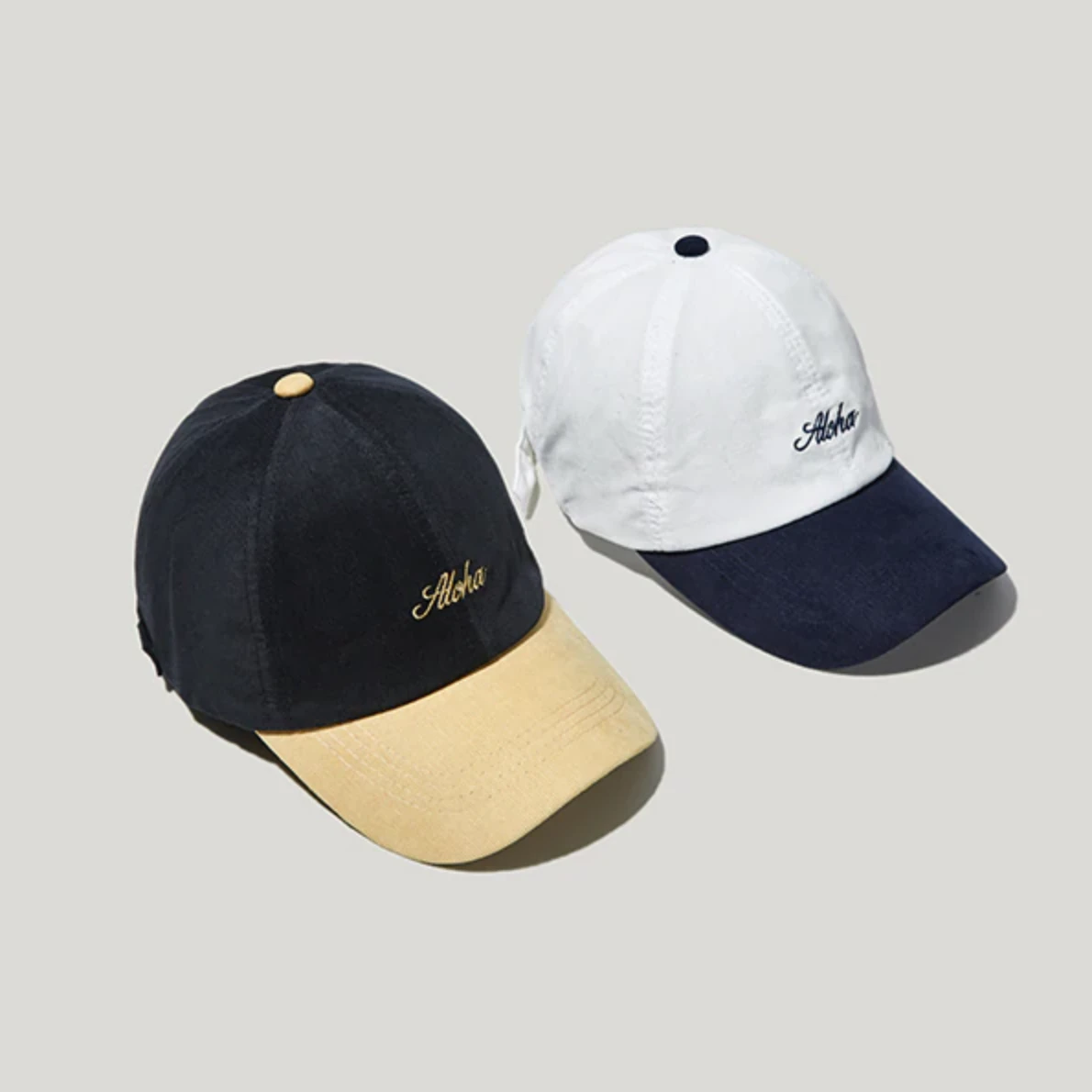 Aloha Corduroy Strapback Dad Cap