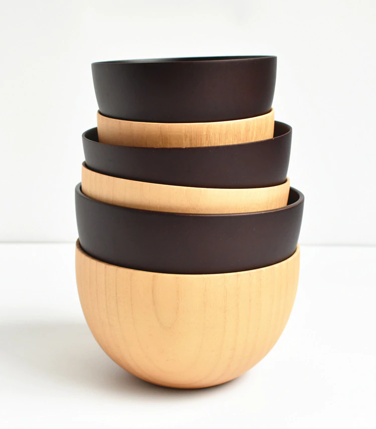 Wooden Kitchen Bowls