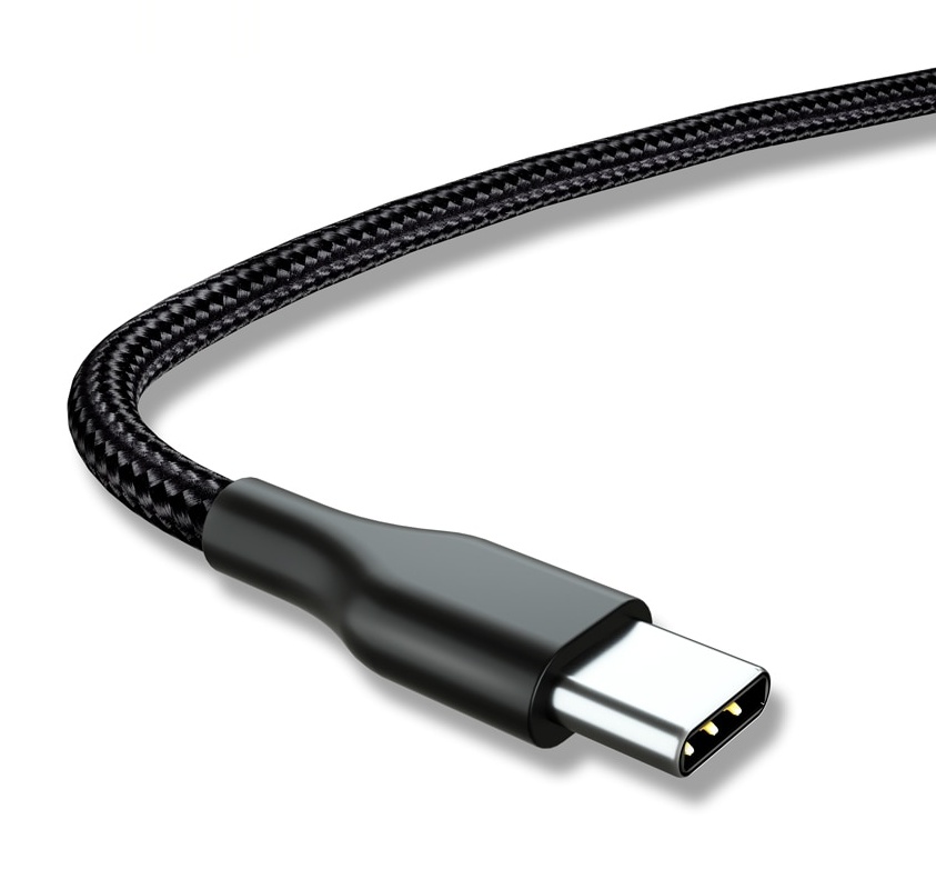 Nylon Wrap USB-C Cable