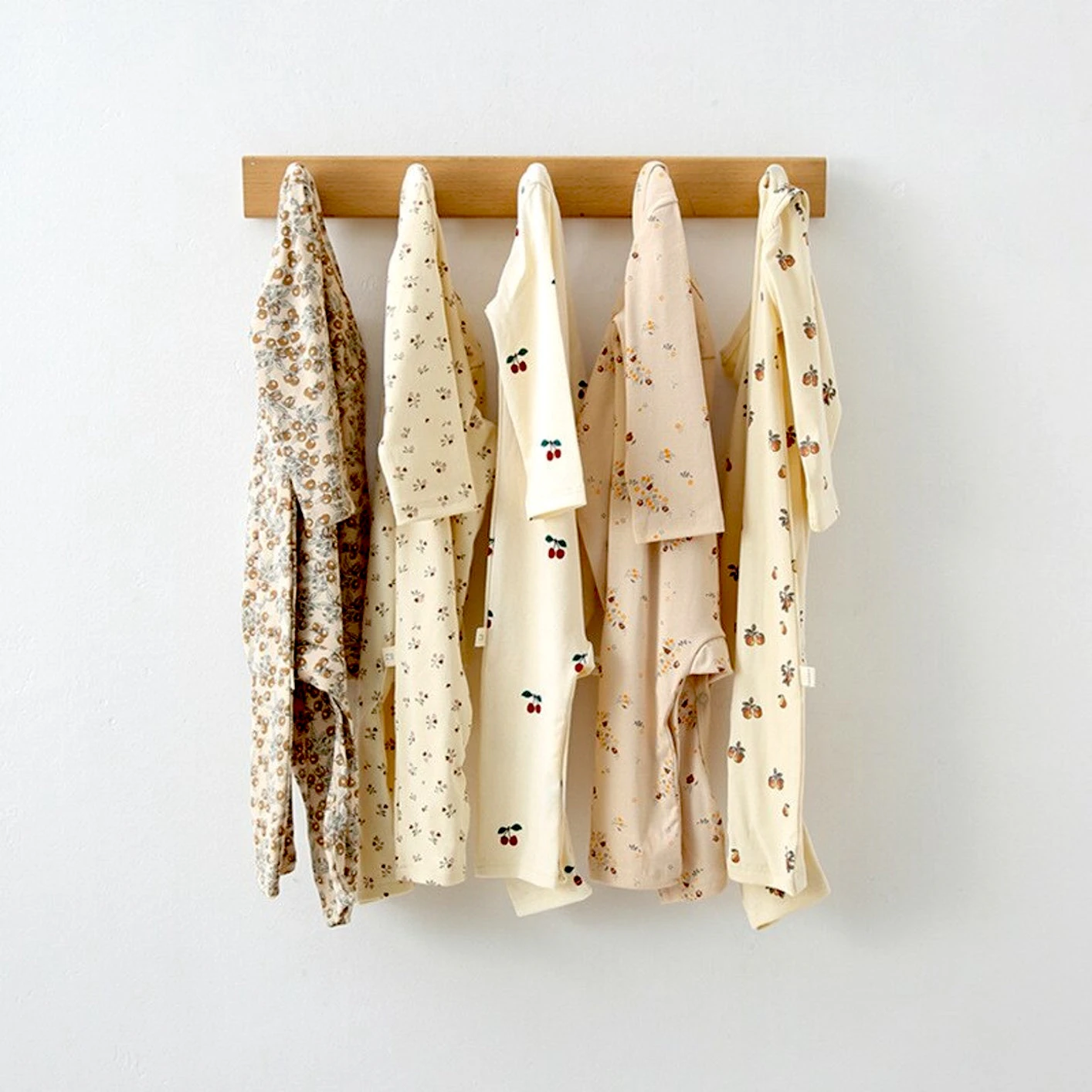 Autumn Print Cotton Romper