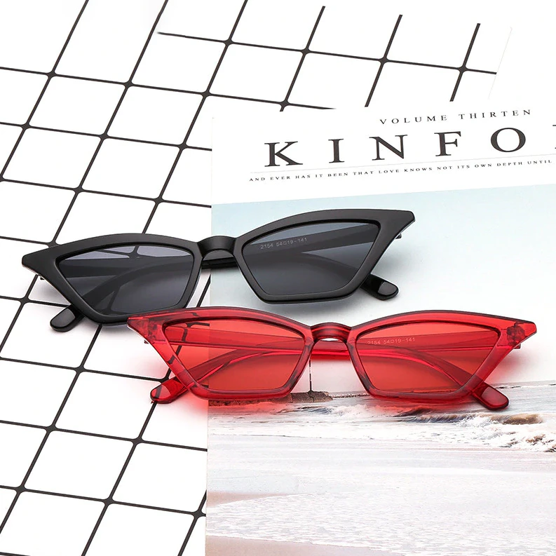 Cat Eye Vintage Smoke Sunglasses
