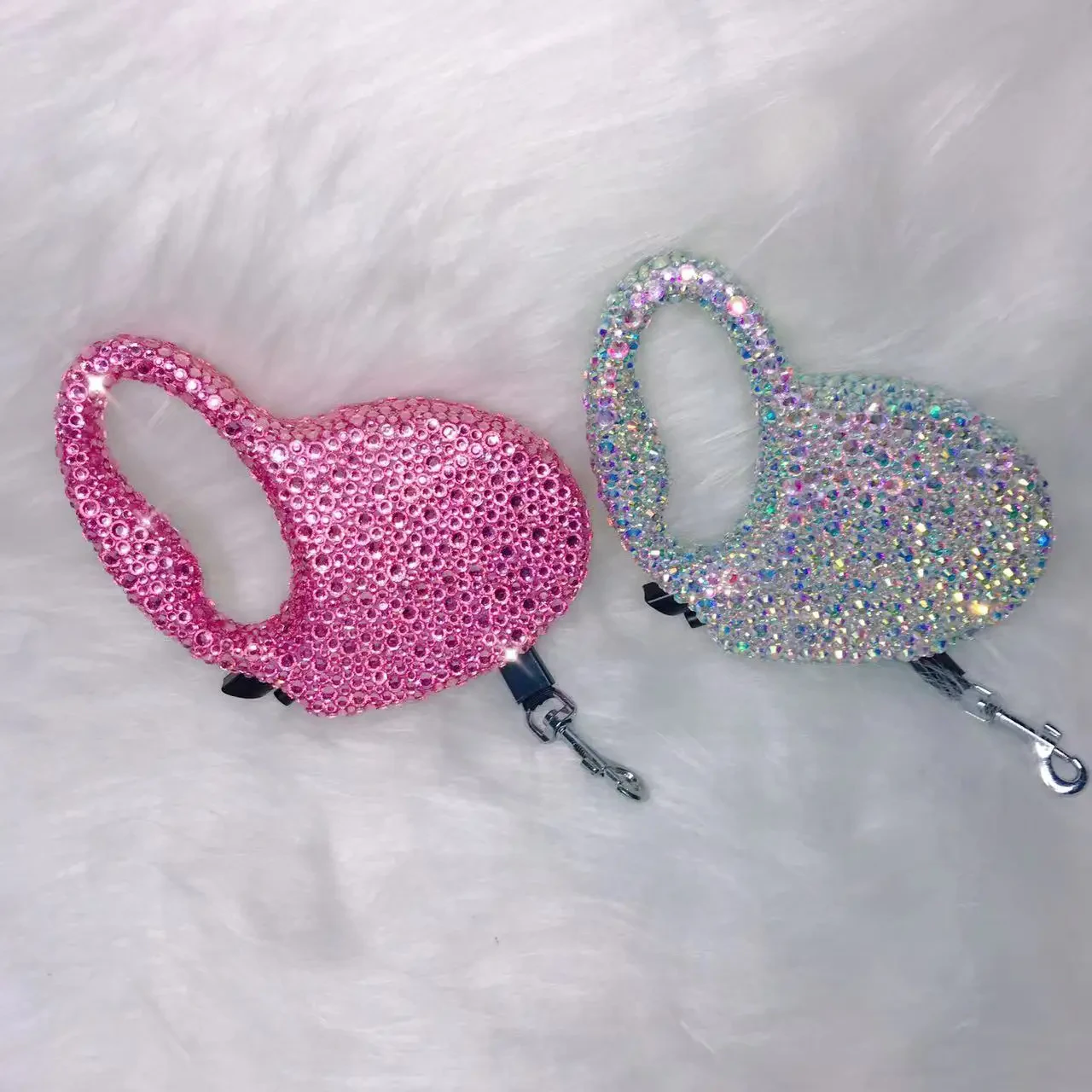 Retractable Bling Dog Leash