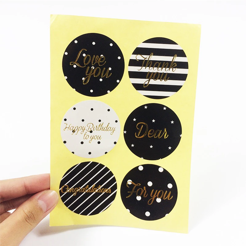 DIY Gift Card Stickers