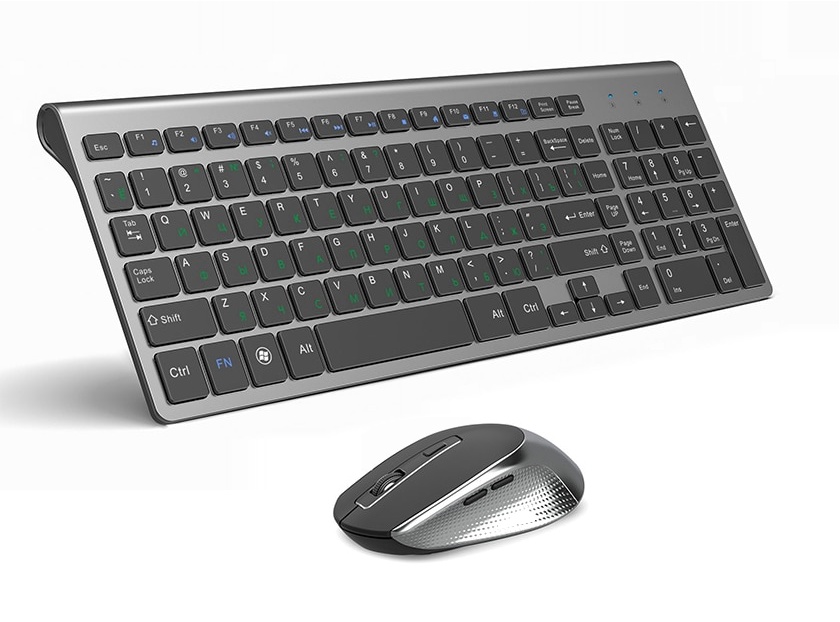 Space Gray Wireless Keyboard & Mouse