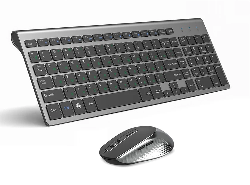 Space Gray Wireless Keyboard & Mouse