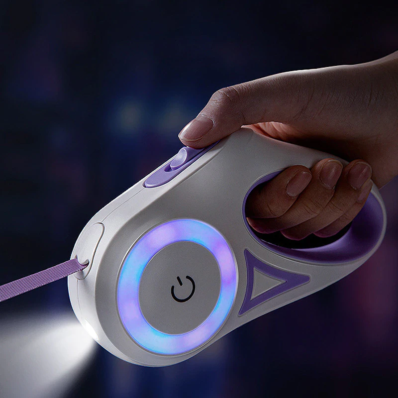 LED Extendable Dog Leash