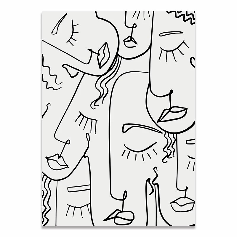 Faces Print
