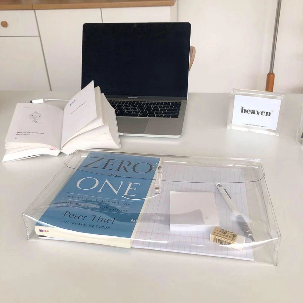 Clear PVC Stationery Carry Bag