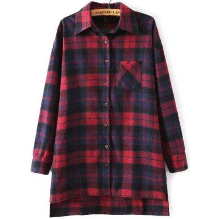 Plaid Womens Shirt