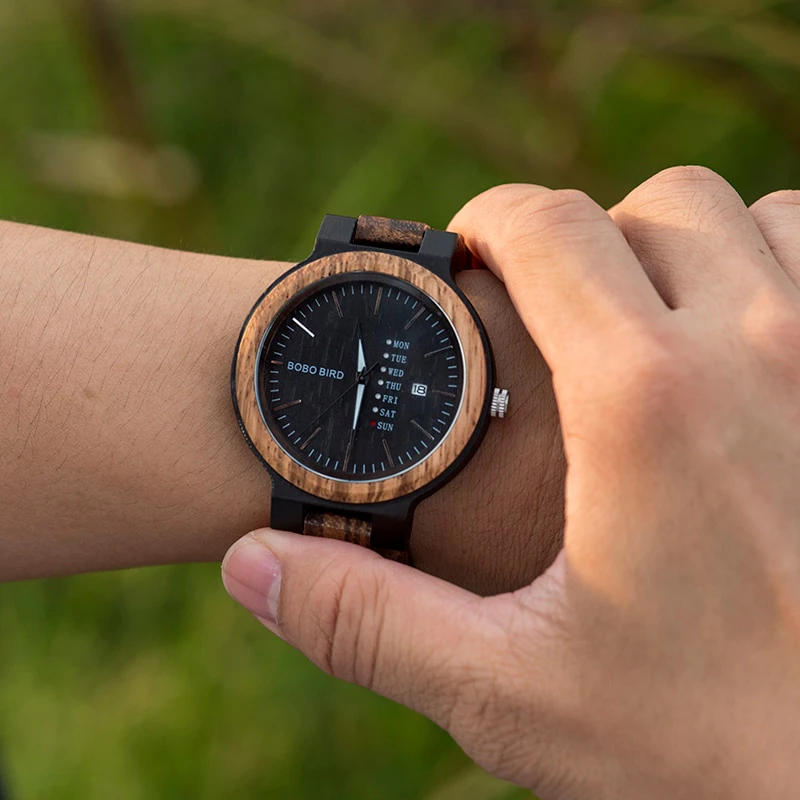 Mens Bamboo Watch