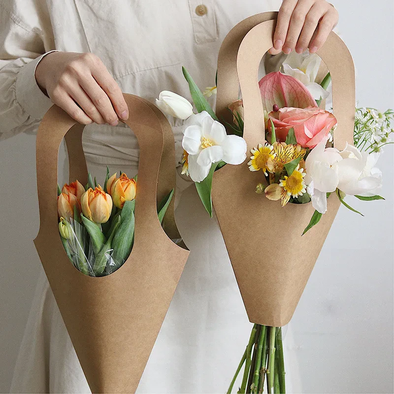 Kraft Flower Bag