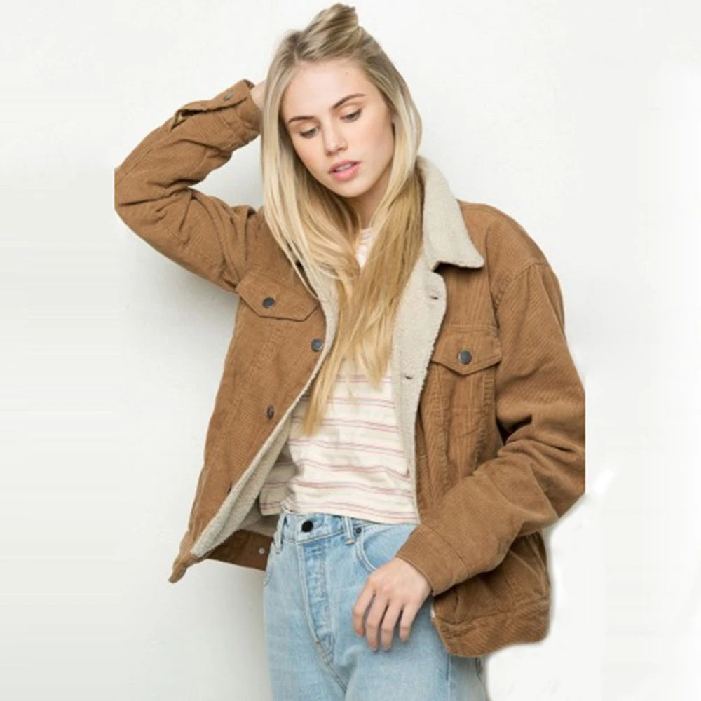 Corduroy Sherpa Jacket