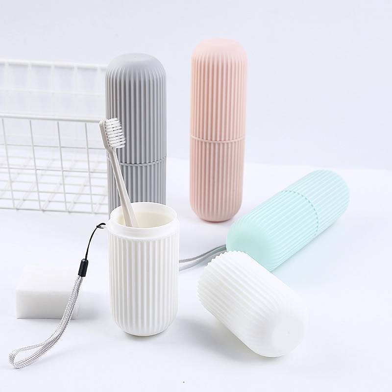 Pastel Travel Toothbrush Case