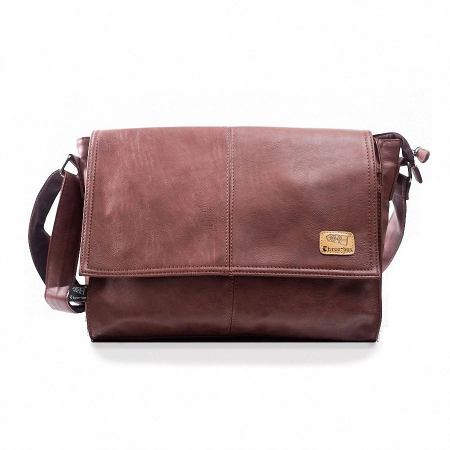Mens Leather Laptop Satchel