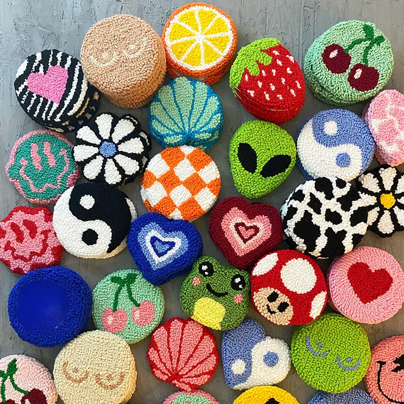 Plush Car Coasters