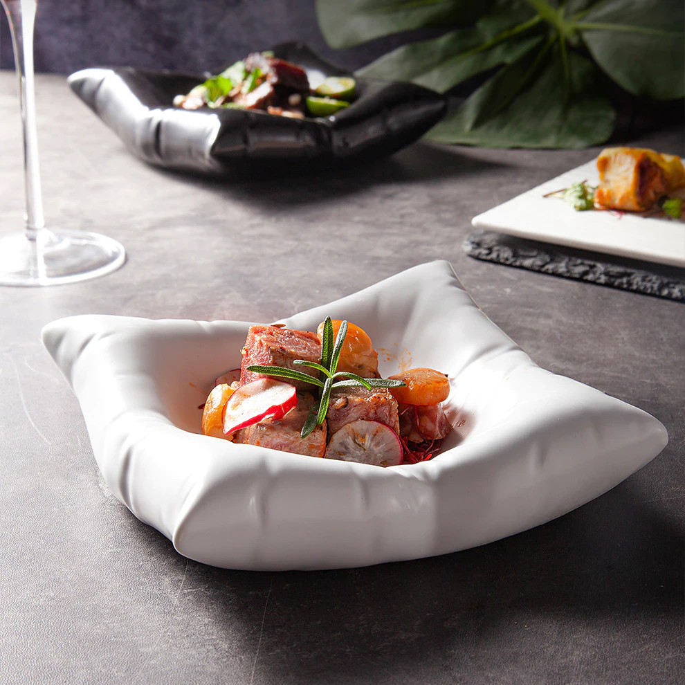 Creative Pillow Serving Plate