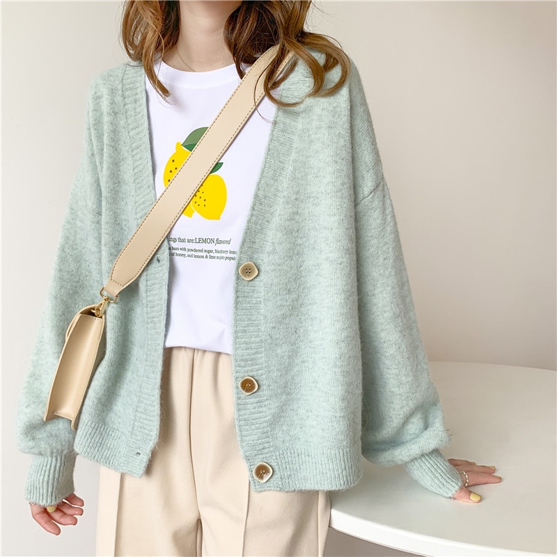 Oversize Knit Cardigan