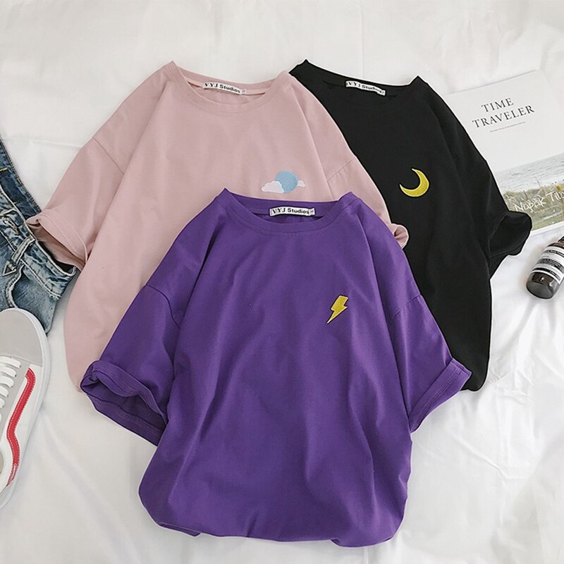 Weather Icon Patch T-Shirt