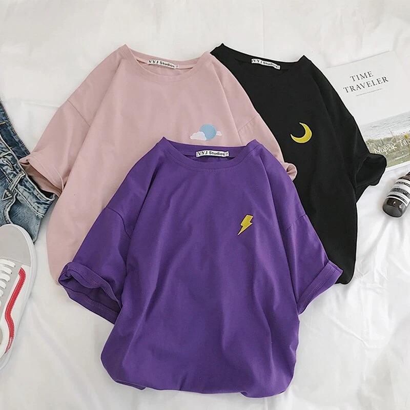 Weather Icon Patch T-Shirt