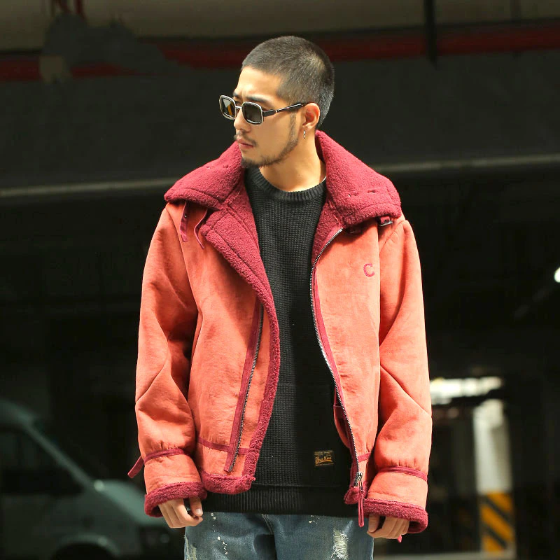 Vintage Wool Bomber Flight Jacket
