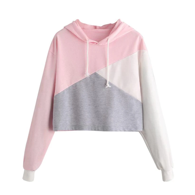 Pastel Colorblock Hoodie