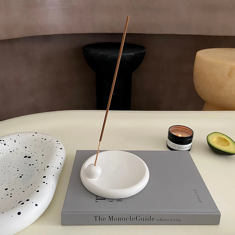 Minimal Ceramic Incense Holder