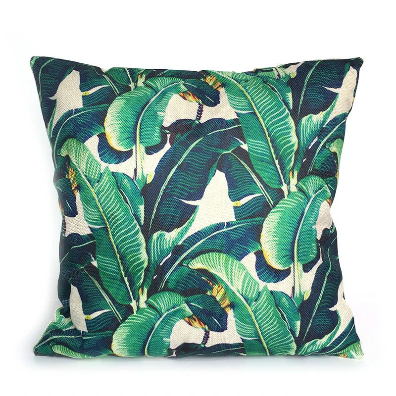 Tropical Leaf Pillow