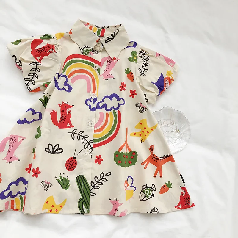 Rainbow Kids Dress