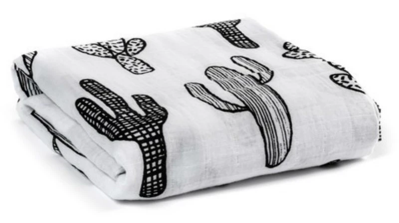 Cactus Muslin Swaddle
