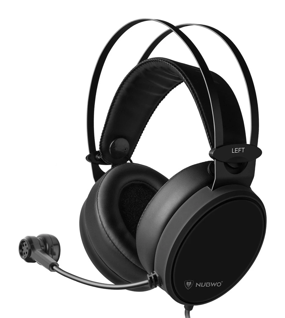 Matte Black Gaming Headset